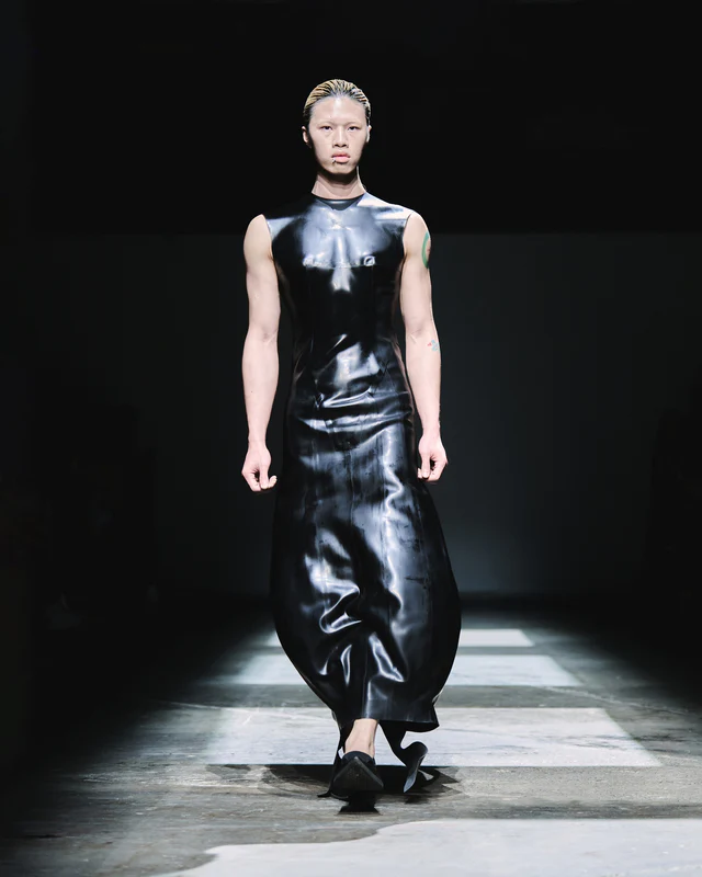 «I measure my success by cultural impact,» interview with Harri  The latex designer talks about the inspiration behind his first Womenswear collection | Image 531144