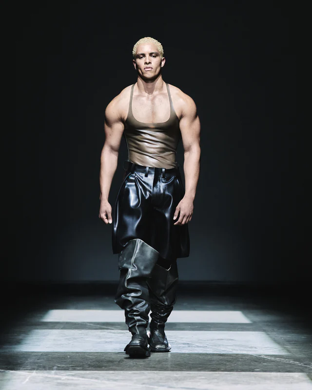 «I measure my success by cultural impact,» interview with Harri  The latex designer talks about the inspiration behind his first Womenswear collection | Image 531136