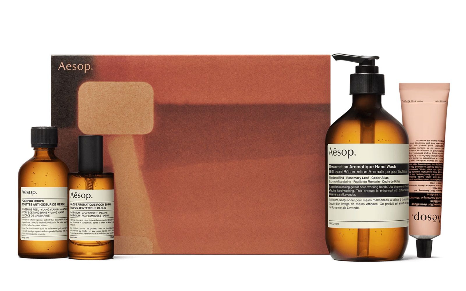 Aesop presents a new collection of Gift Kits inspired by cinema A sensory show of body, hand and home care products | Image 538504