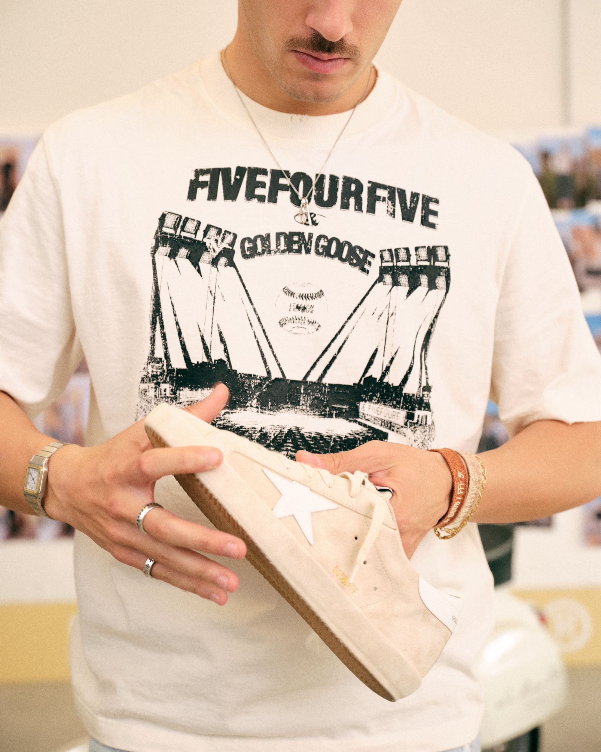 Golden Goose e FiveFourFive lanciano un'esperienza di co-creation a Milano Un'occasione per scoprire l'universo dei due brand presso il Forward Store di Golden Goose | Image 541754