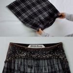 Miu Miu's Christmas is Upcycled, a sustainable collection between past and present The actress Emma Corrin is wearing it, photographed by Lengua | Image 542825