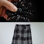 Miu Miu's Christmas is Upcycled, a sustainable collection between past and present The actress Emma Corrin is wearing it, photographed by Lengua | Image 542827