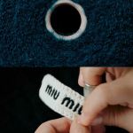 Miu Miu's Christmas is Upcycled, a sustainable collection between past and present The actress Emma Corrin is wearing it, photographed by Lengua | Image 542829