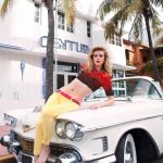 Julia Frauche on Vogue Brazil August by Eric Guillemain - Special MIAMI