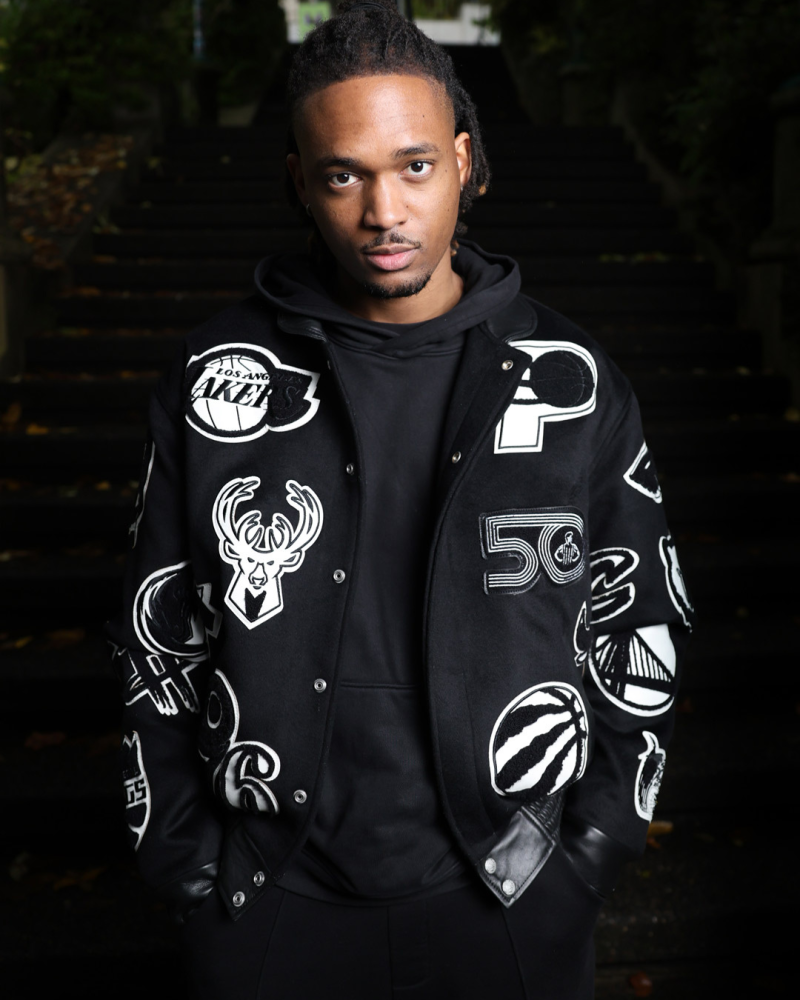 JEFF HAMILTON NBA ラプターズ カーター フットボールウェア Billionaire Boys Club x Jeff Hamilton 2025 NBA All-Star Bomber