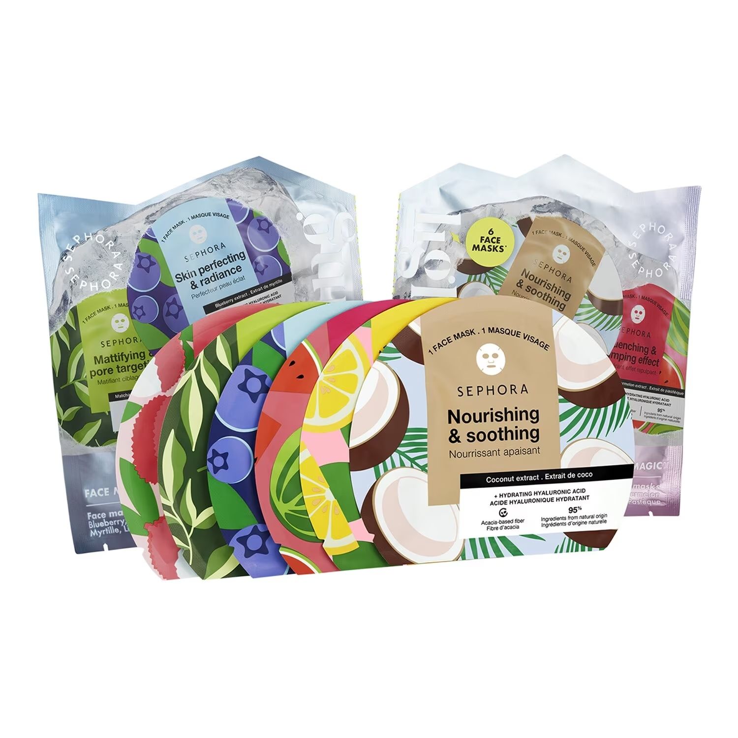 SEPHORA - Set 6 maschere viso