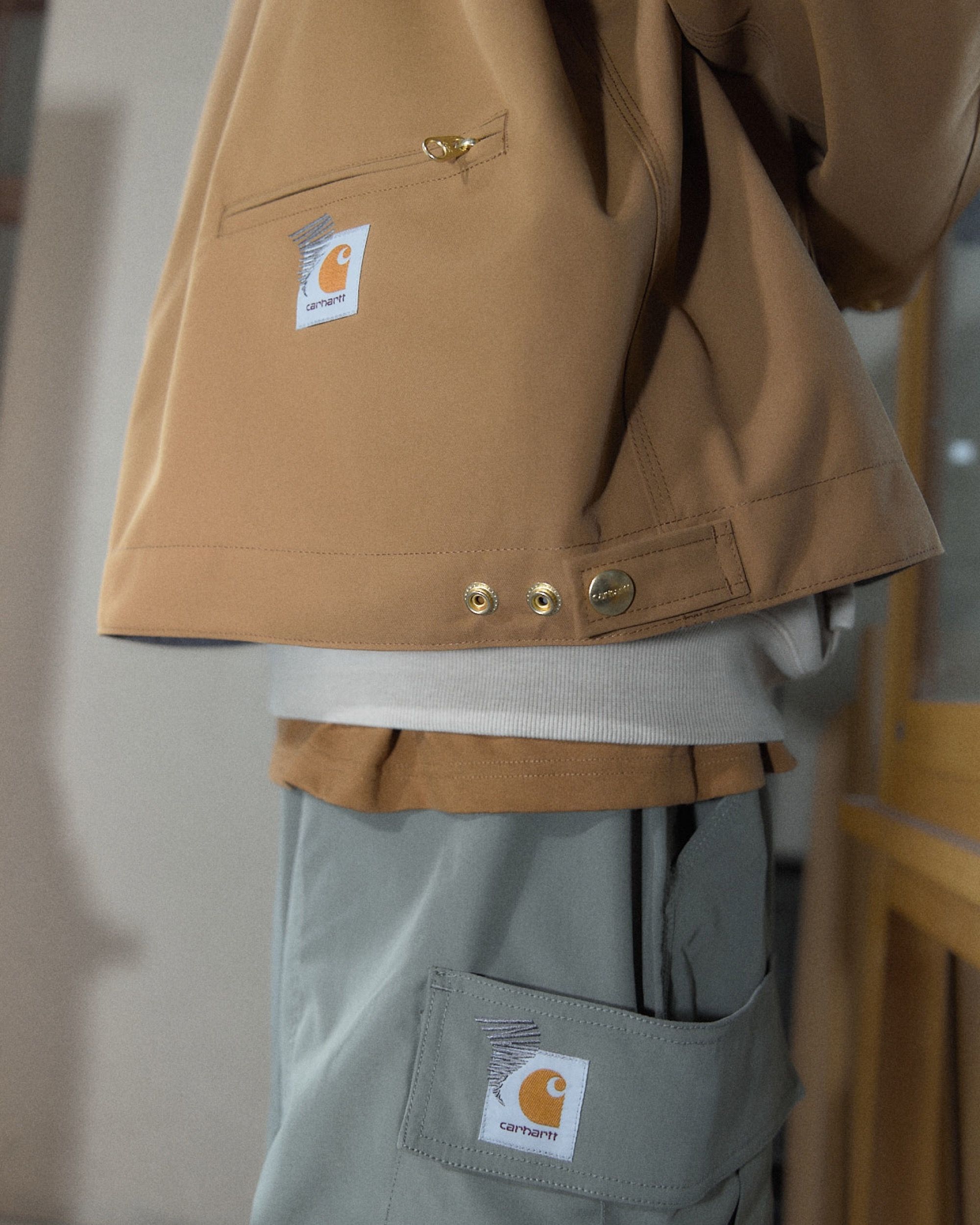 carhartt ポップトレーディング　カバーオール supreme carhartt ポップトレーディング カバーオール supreme