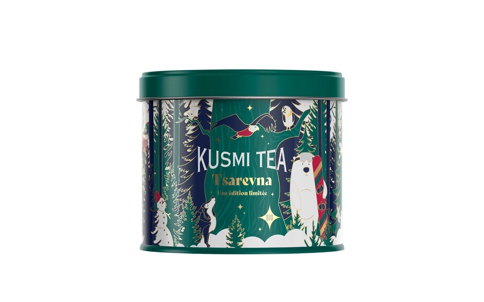 KUSMI TEA - Tsarevna Bio Christmas Black Tea with Spices