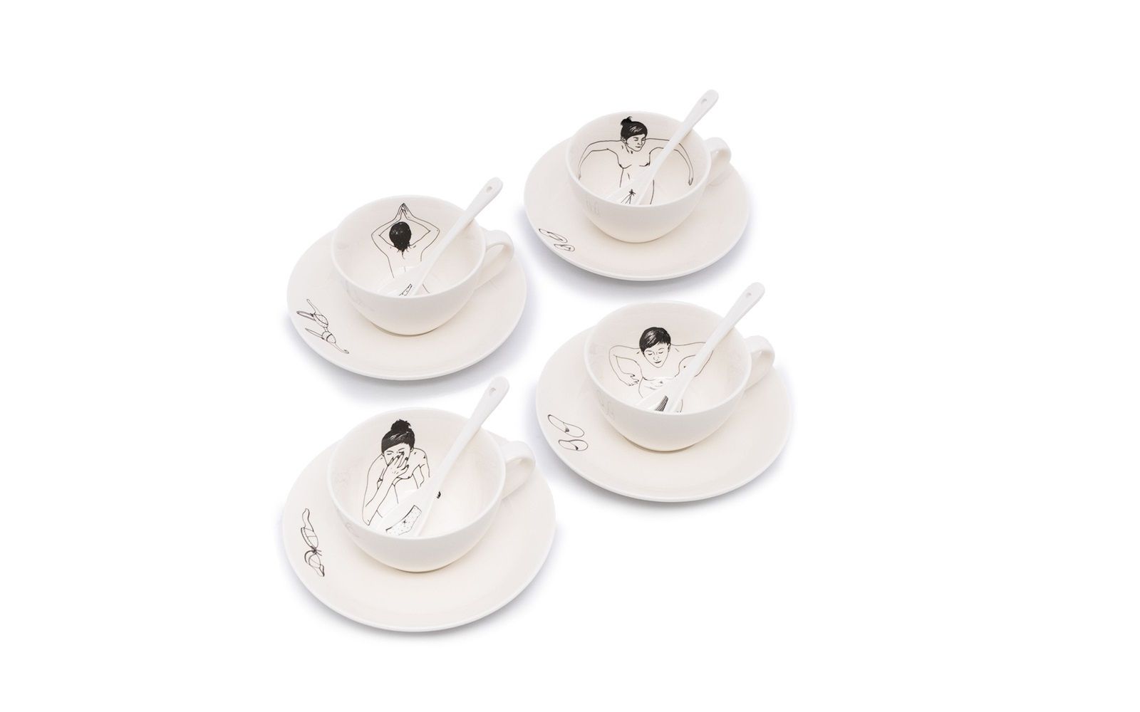 POLSPOTTEN - Undressed Tea Set