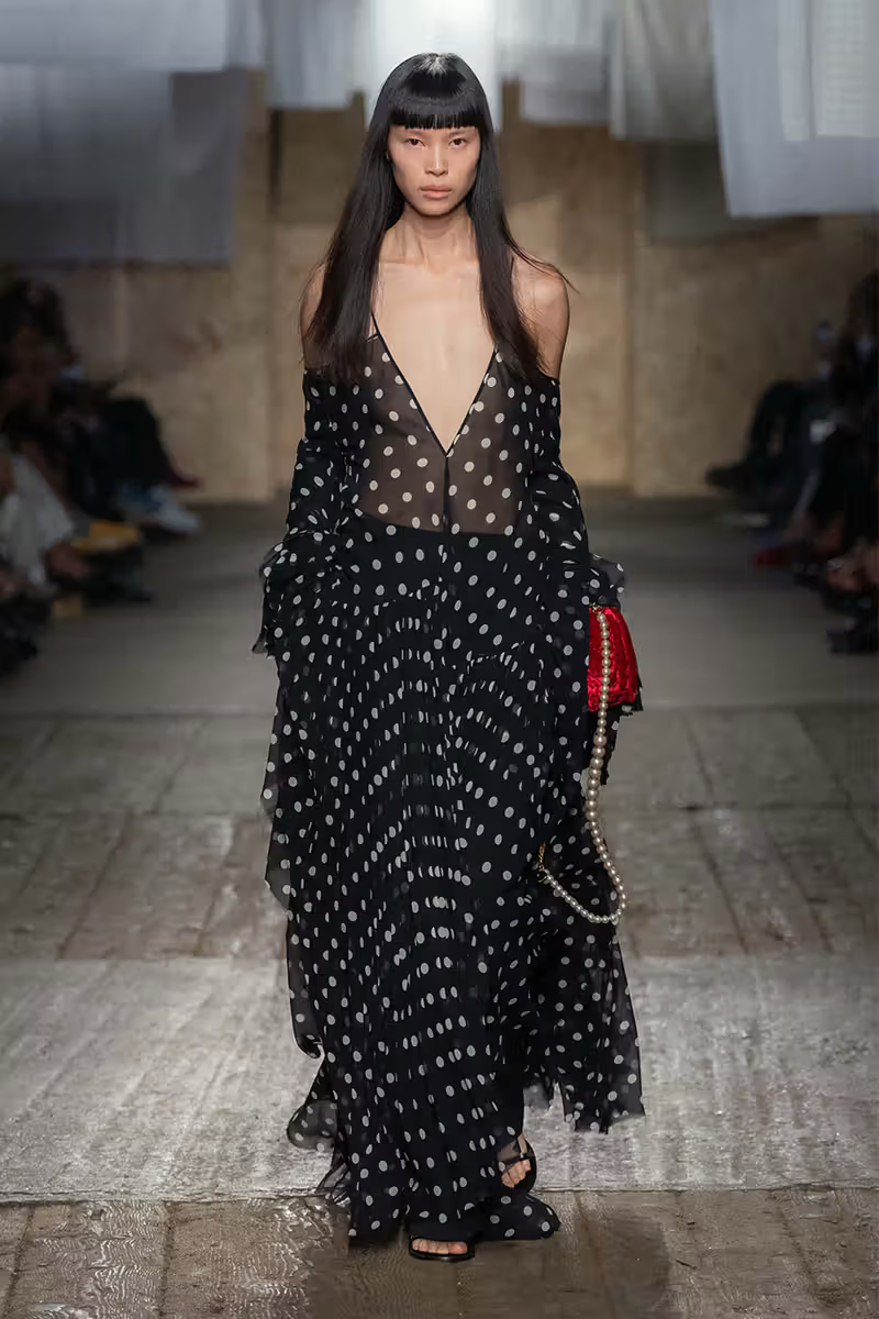 Quest'anno la moda ha messo un punto Tutto sulla romantica sensualità dei pois | Image 546569