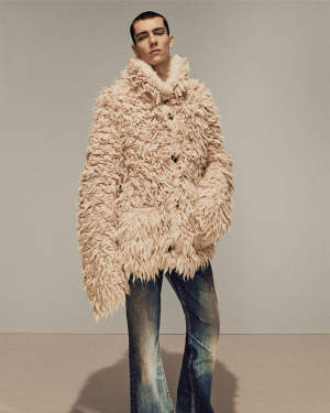 25ss ACNE STUDIOS テクニカルコットンブレンド ジャケット 新作☆ロゴ入り【AcneStudios】テクニカルコットンジャケット (Acne