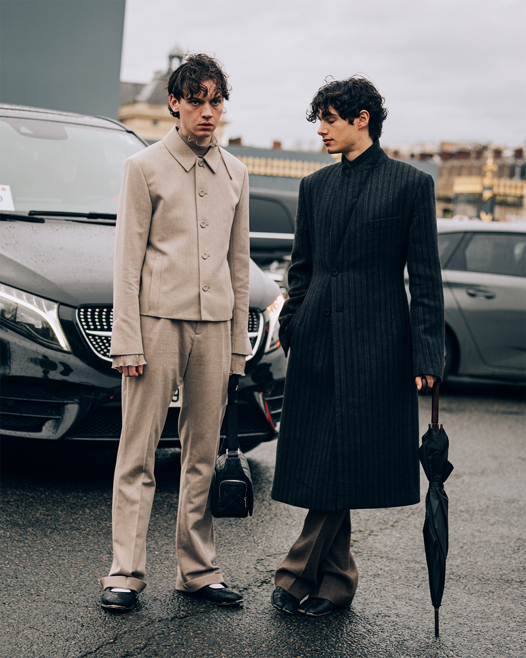 The best street style looks from Paris Fashion Week Men's FW25 An eclectic mix of different styles and aesthetics