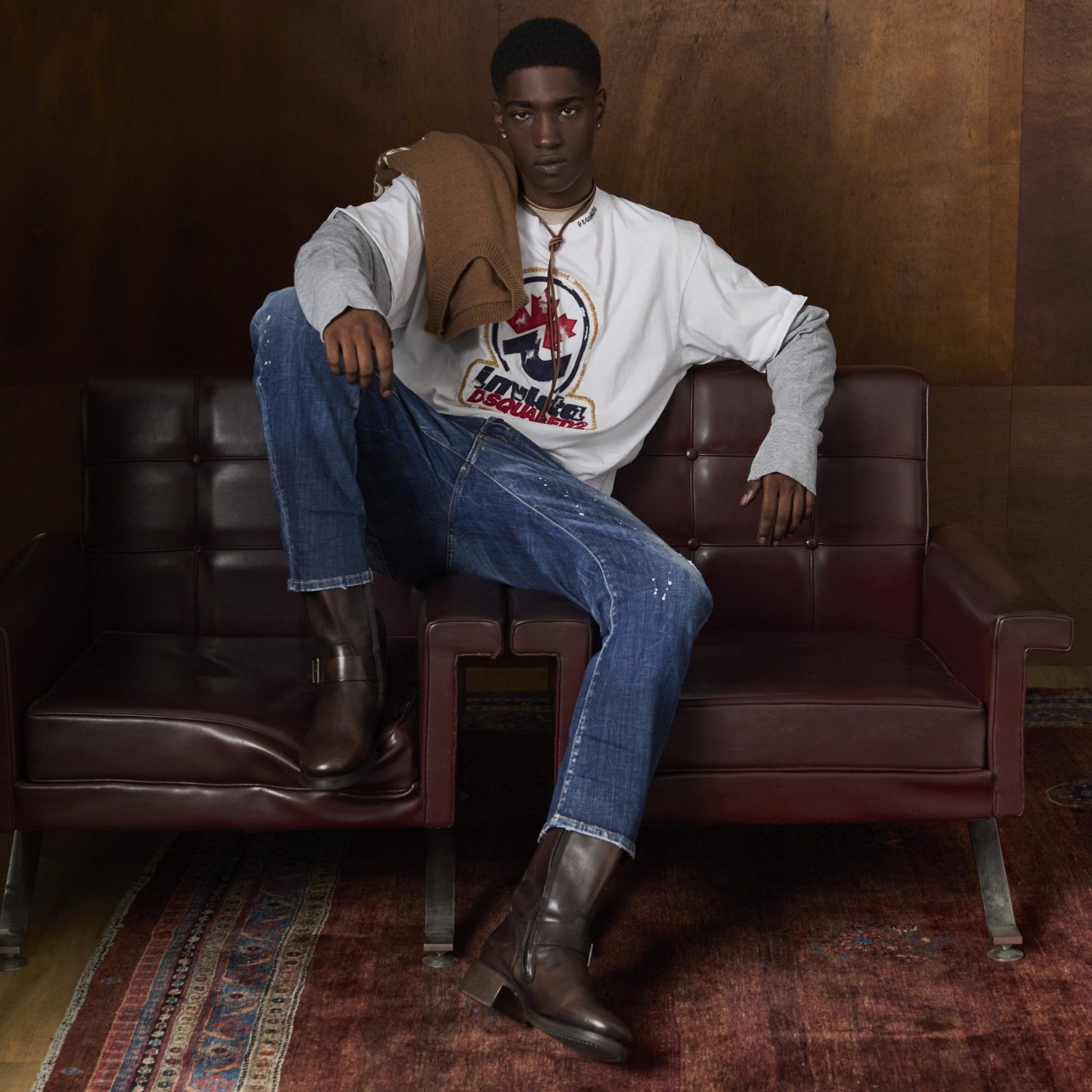 【DSQUARED2】INVICTA x DSQUARED2 スウェット ※送関込 DSQUARED2 INVICTA