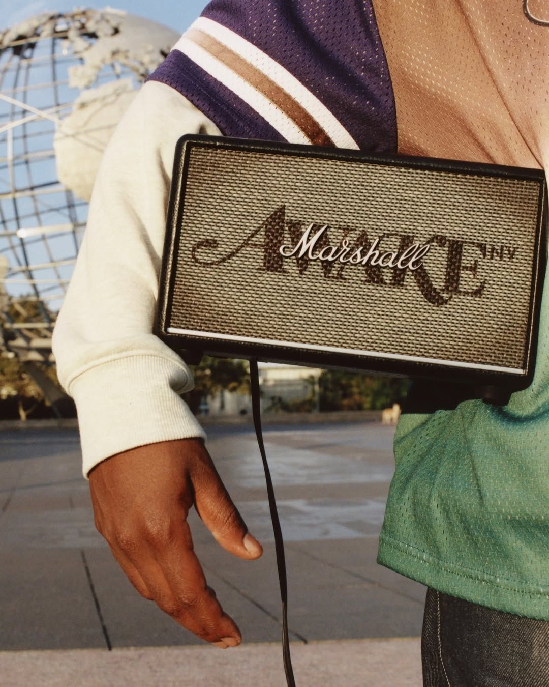 Marshall x Awake NY, the Speaker that is a style statement Angelo Baque brings his streetwear aesthetic to Marshall's sonic icon