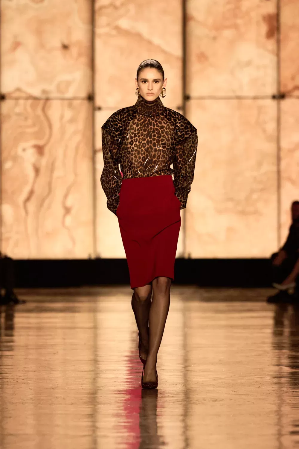 Saint Laurent FW25: Colors, Volumes and Freedom - nss magazine