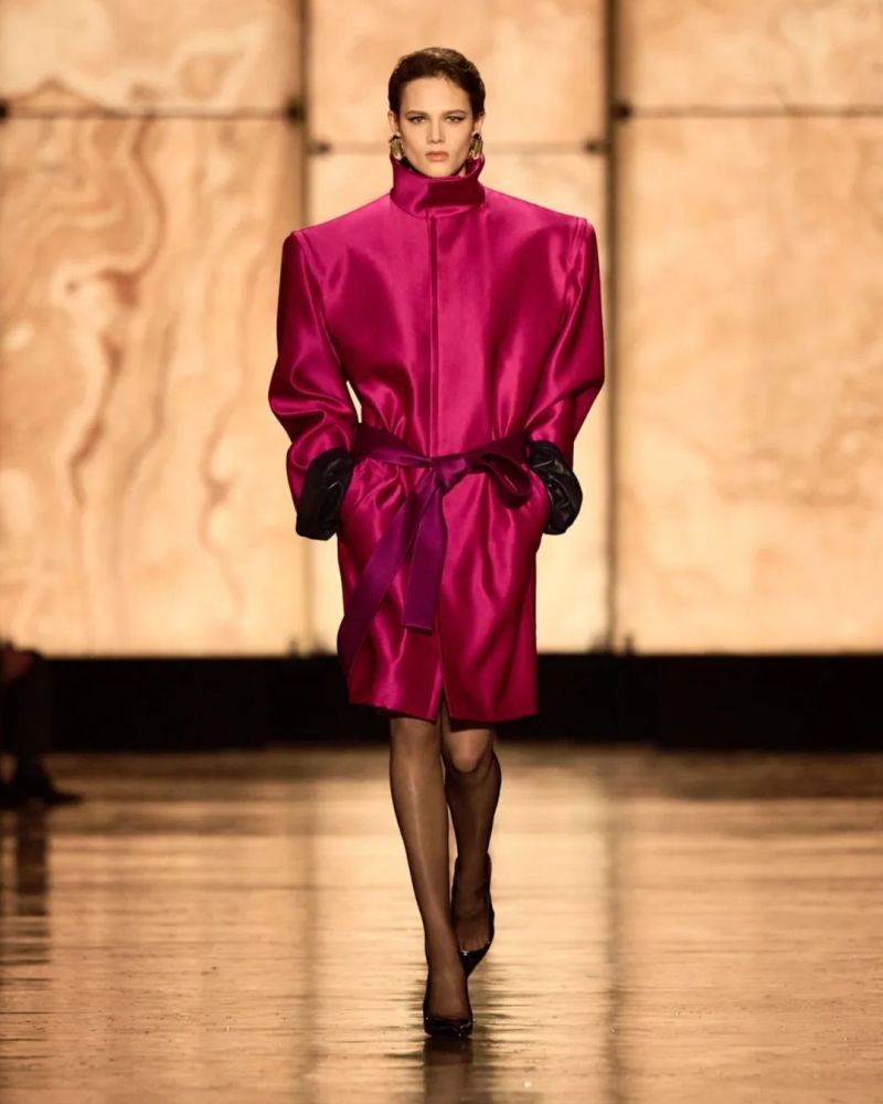 Saint Laurent FW25: Colors, Volumes and Freedom - nss magazine