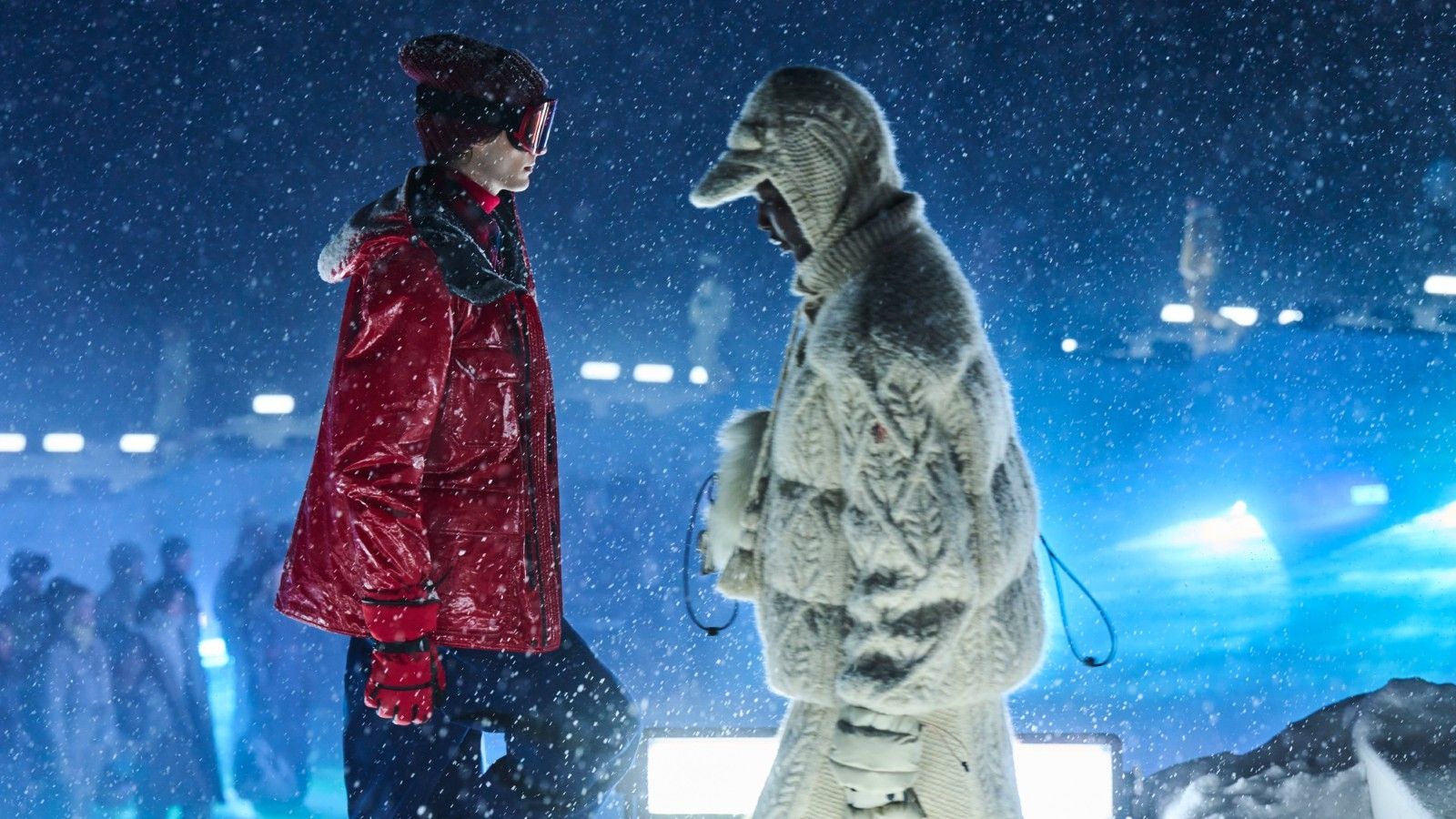 Per Moncler Grenoble, alta moda e alta quota sono la stessa cosa Lo show FW25 di Moncler Grenoble è stato forse il più faraonico mai imbastito dal brand | Image 559362