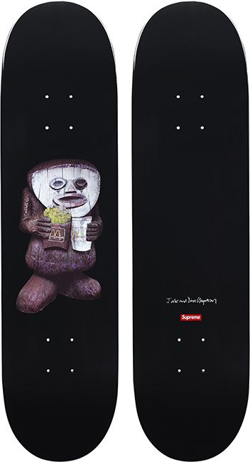 小物 Chapman Brothers for Supreme Deck ORIGINAL Chapman Brothers Supreme Skateboards FULL 5 Deck Set