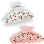 LILIE&WHITE - Hair Clip with Cherry Motif