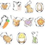 OUQIWEN - Easter Cookie Molds