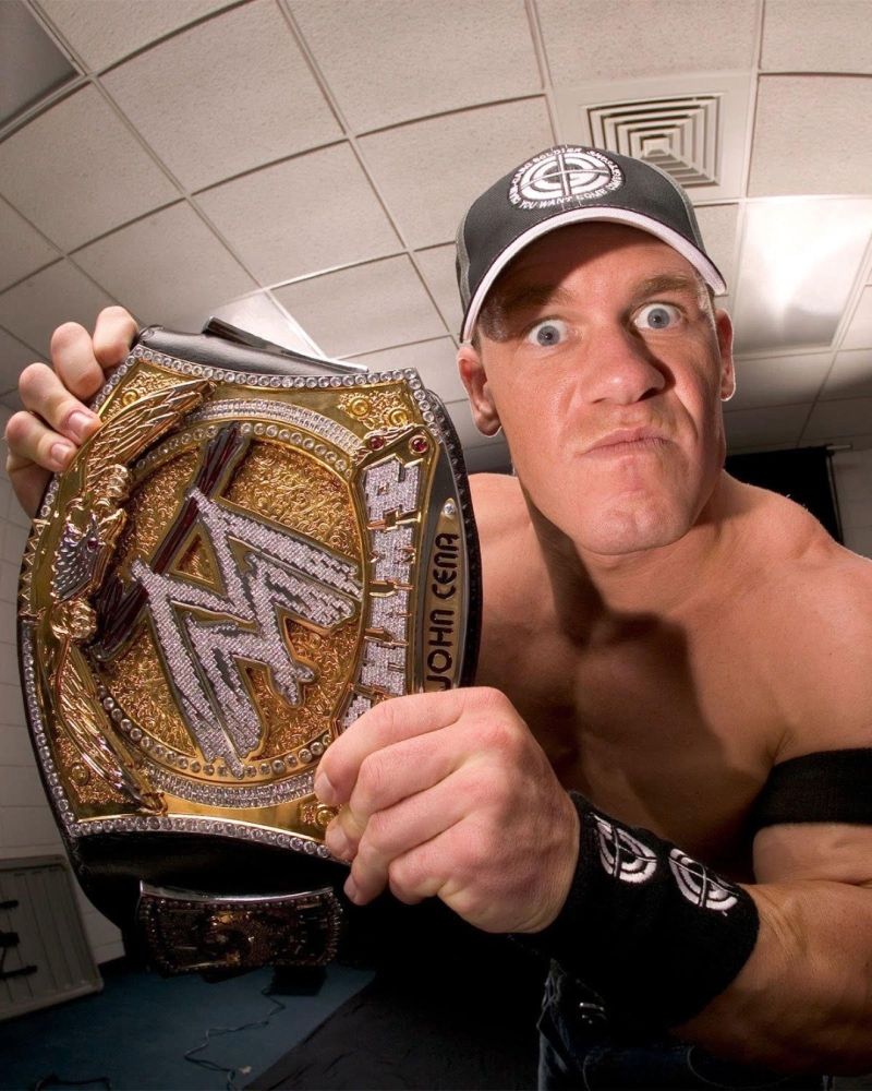 John Cena, the history behind the WWE belt - nss sports