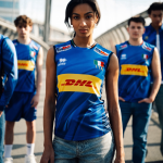 The new uniforms of the Italian national volleyball team Made by Erreà and inspired by the blue tricolor