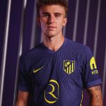 The new away jersey of Atletico Madrid is a tribute to AC/DC You have been Thunderstruck!