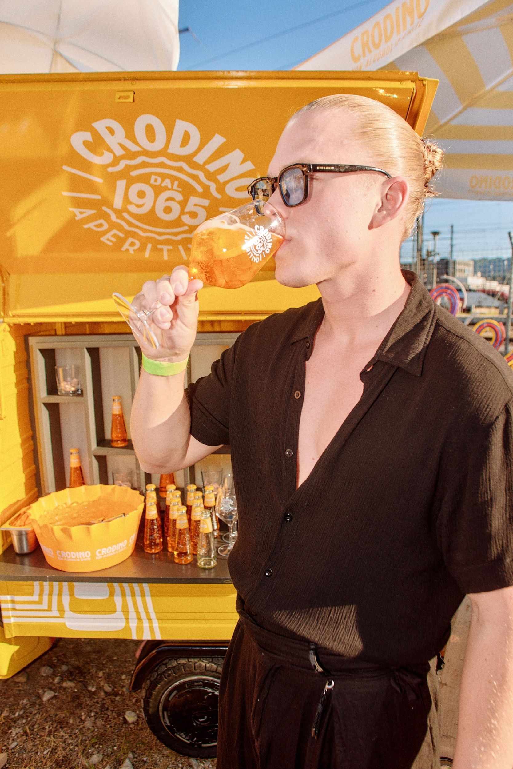 What went down at the opening of Chiosco Crodino in Zurich After the London success, Crodino Non-Alcoholic Spritz opens the Swiss summer season | Image 568454