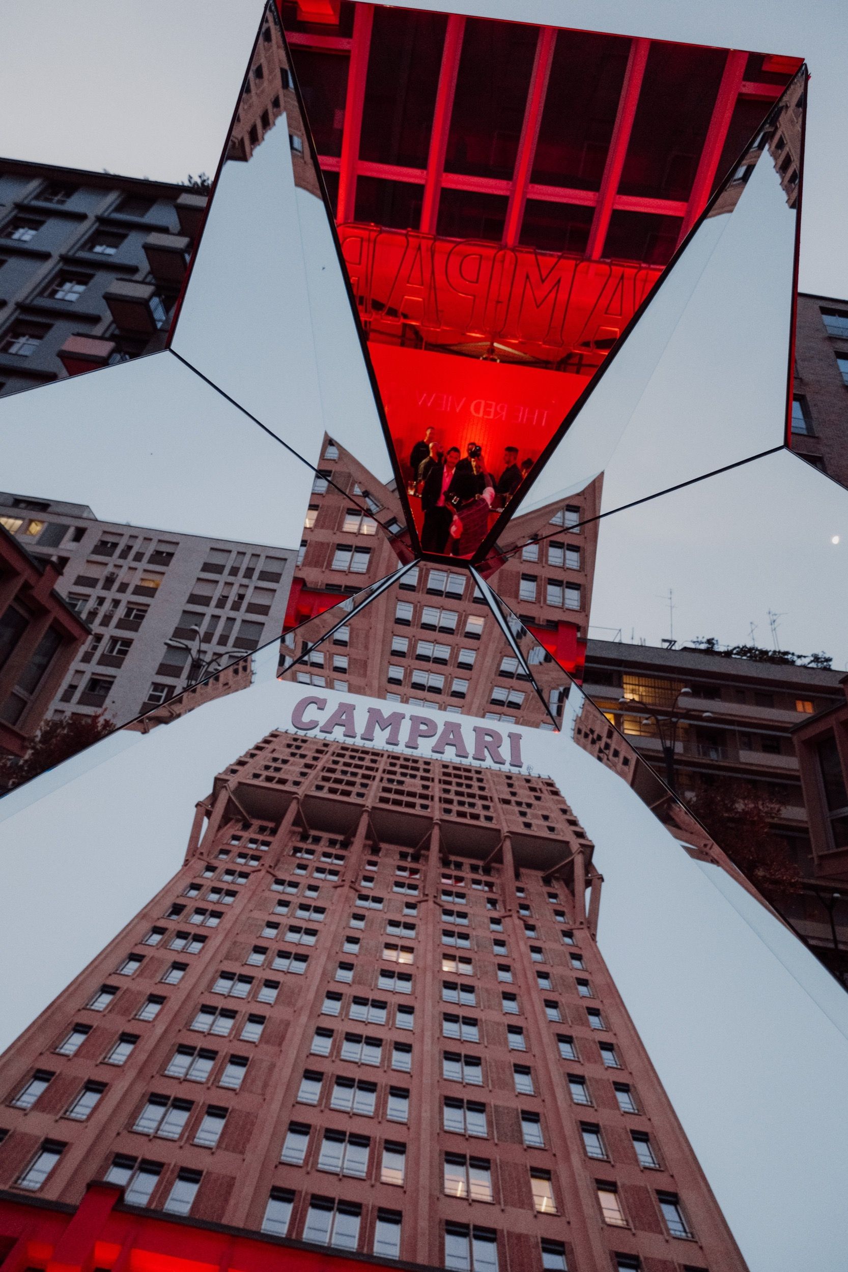 Campari spotlights Milan in The Red View - Unveiling Passion Three days of events at the renovated Torre Velasca | Image 568948