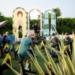 Summer Night at Fidenza Village among the best sportswear brands Under Armour, New Balance, Nike, adidas, and a Group Cycling session