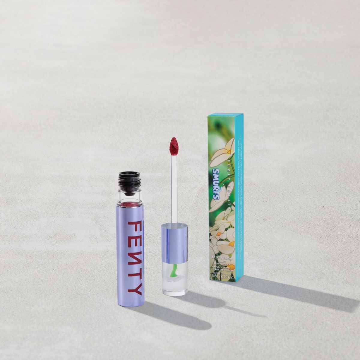 リップケア FENTY BEAUTY x SMURFS Smurfette Smooches Smurfette Smooches Lip Essentials Duo + Keychain | Fenty Beauty