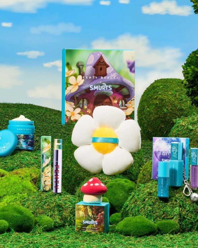 リップケア FENTY BEAUTY x SMURFS Smurfette Smooches Smurfette Smooches Lip Essentials Duo + Keychain | Fenty Beauty