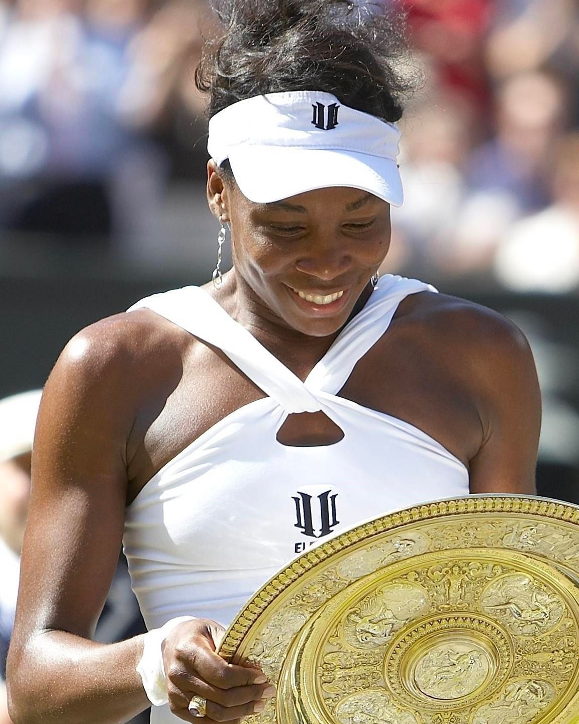 When Venus Williams won Wimbledon wearing her own fashion brand It was 2008 and she defeated her sister Serena
