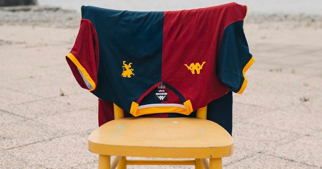 La nuova maglia Home del Genoa per la stagione 2026/26 firmata da Kappa ...