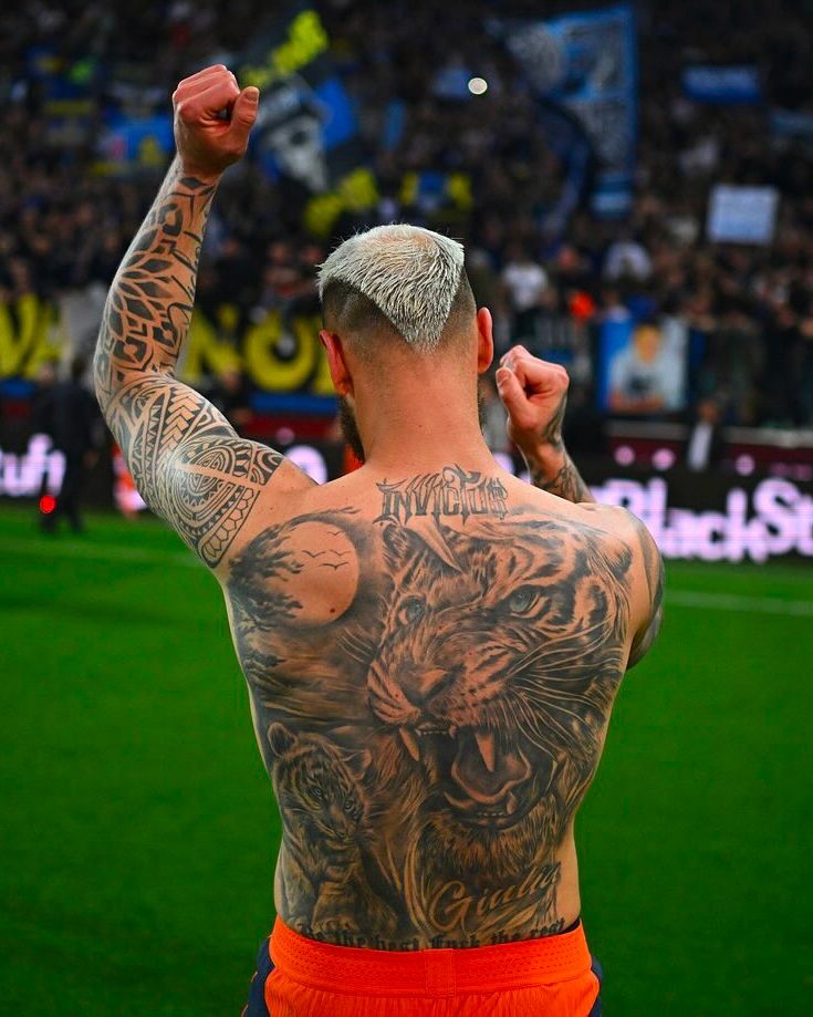 The Ultimate Guide To Footballers Back Piece Tattoos From Ibra And The Ultimate Guide To Footballers Back Piece Tattoos From Ibra And