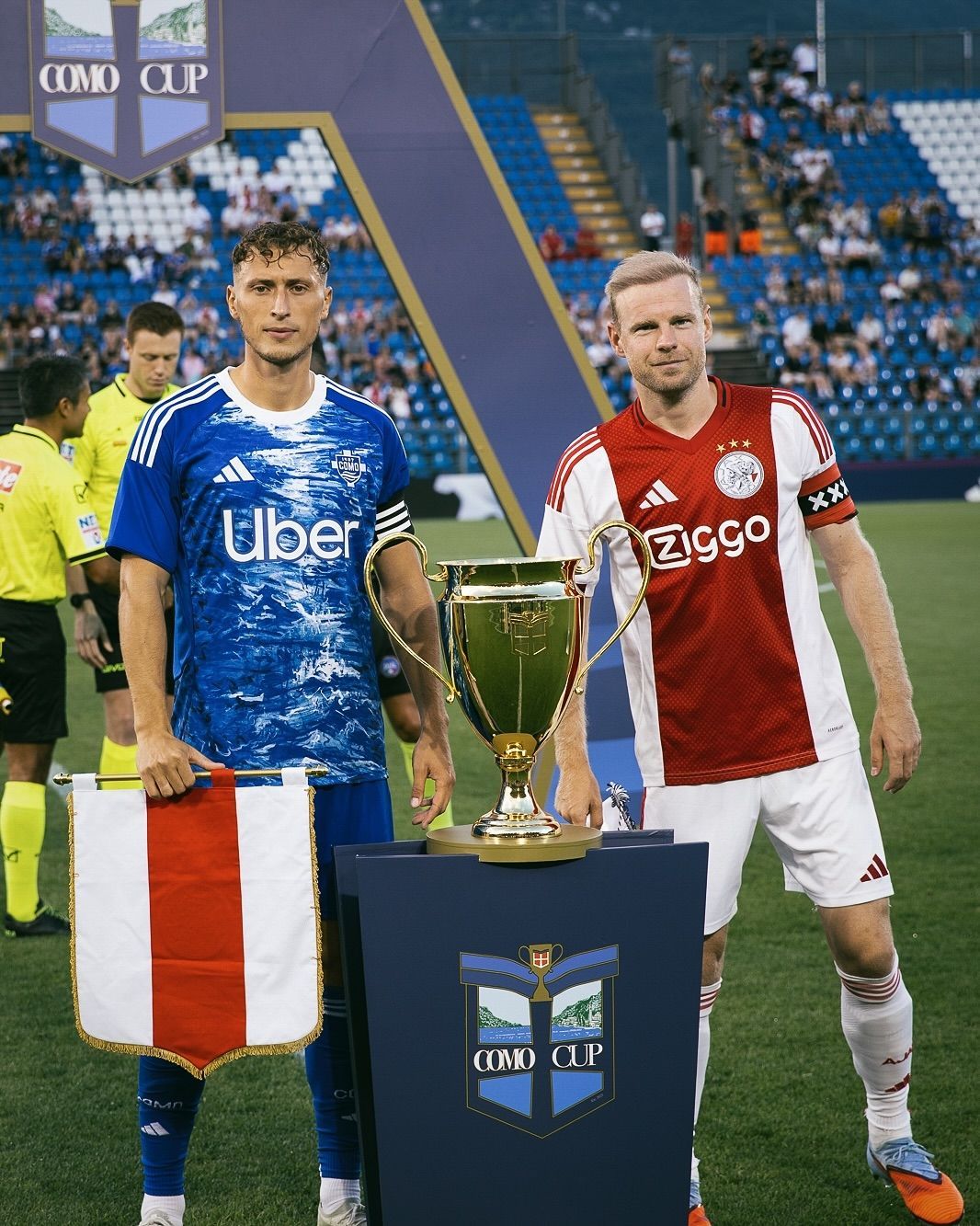 Who designed the Como Cup? Cesc Fàbregas&apos;s team won the first edition