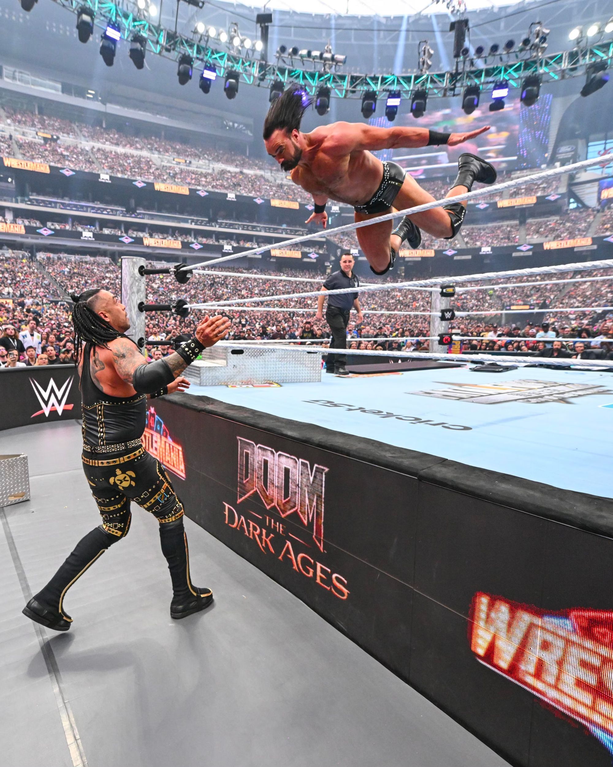 WWE&apos;s complicated relationship with product placement The ring has turned into a huge billboard