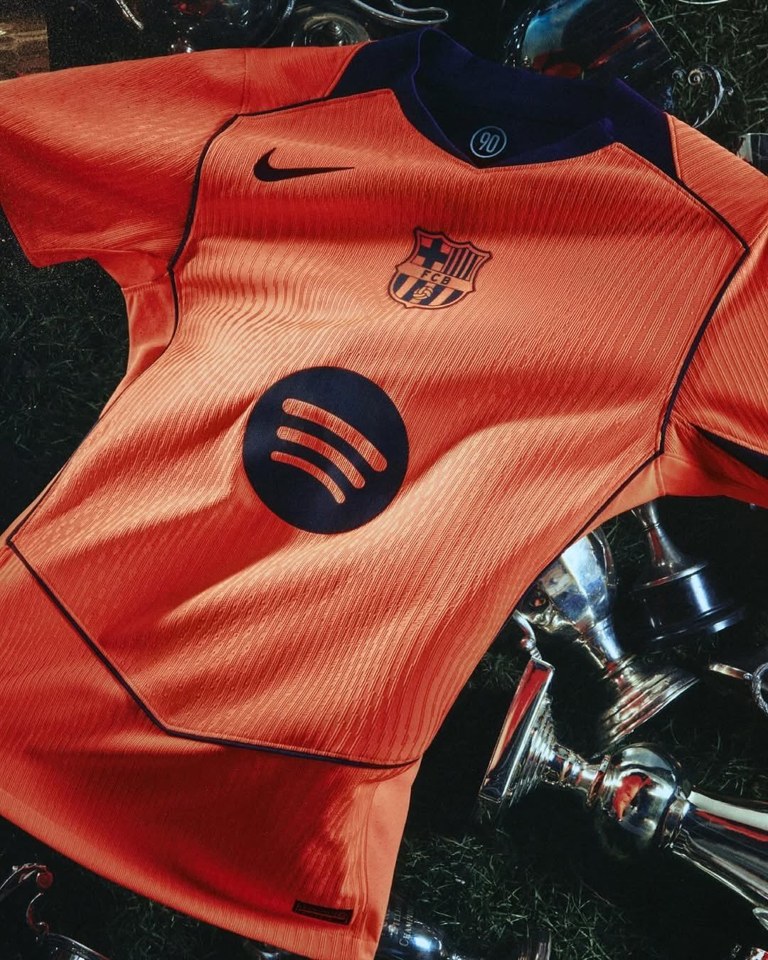 Il nuovo Third kit del Barcellona ispirato al Sextete del 2009 Ovviamente con il template Total 90