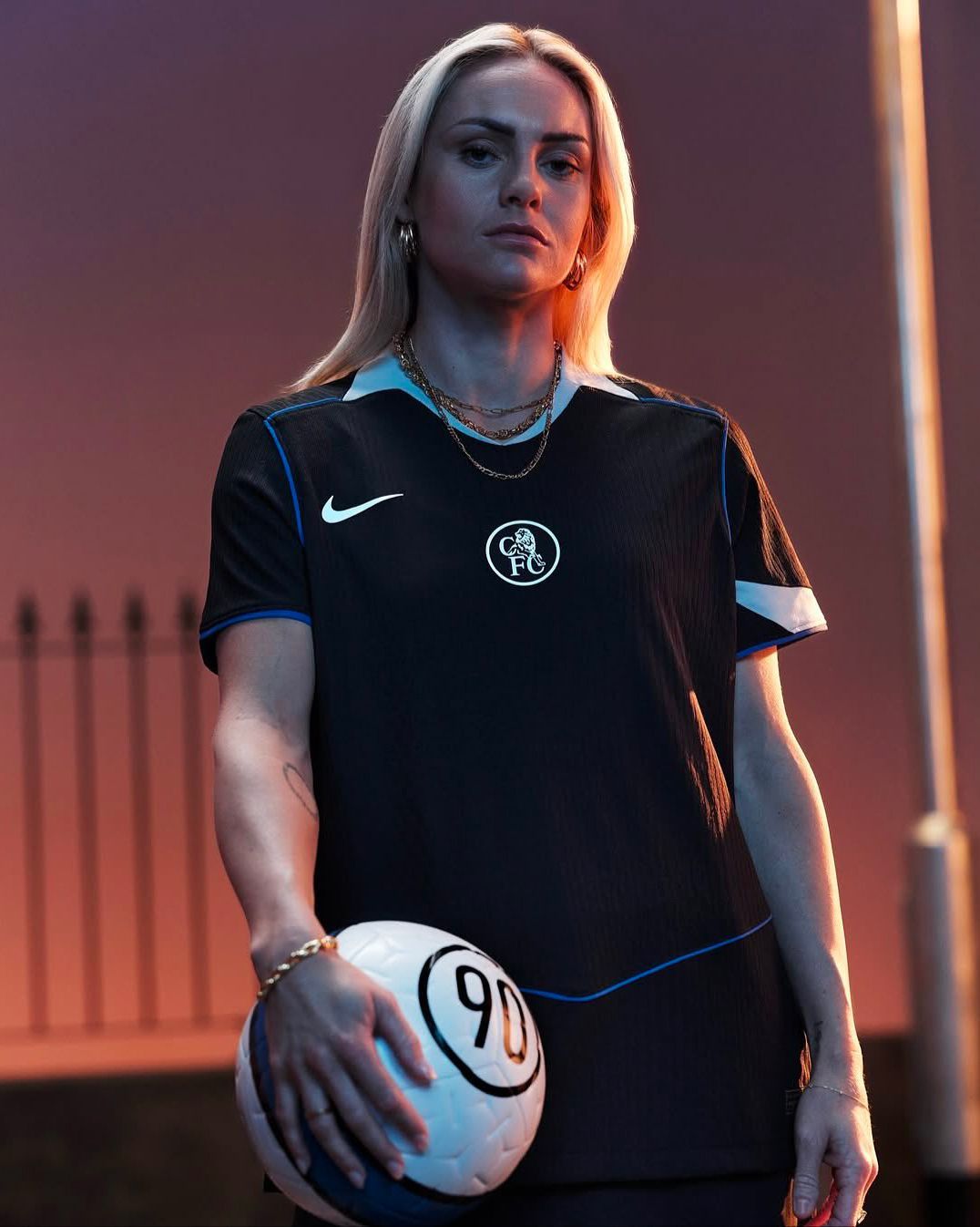 Chelsea also has its Total 90 jersey Nike has unveiled the Blues&apos; new Third kit