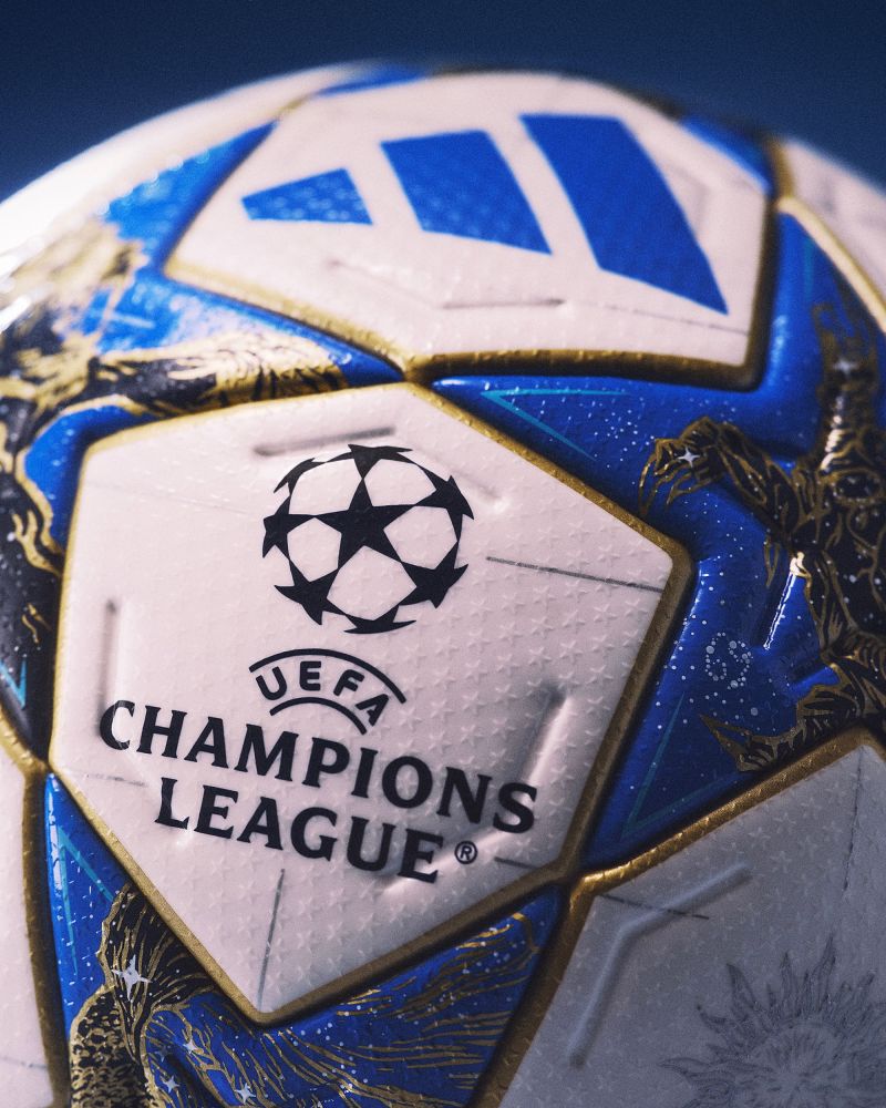 Champions League, the new official adidas balls for the 2025/26