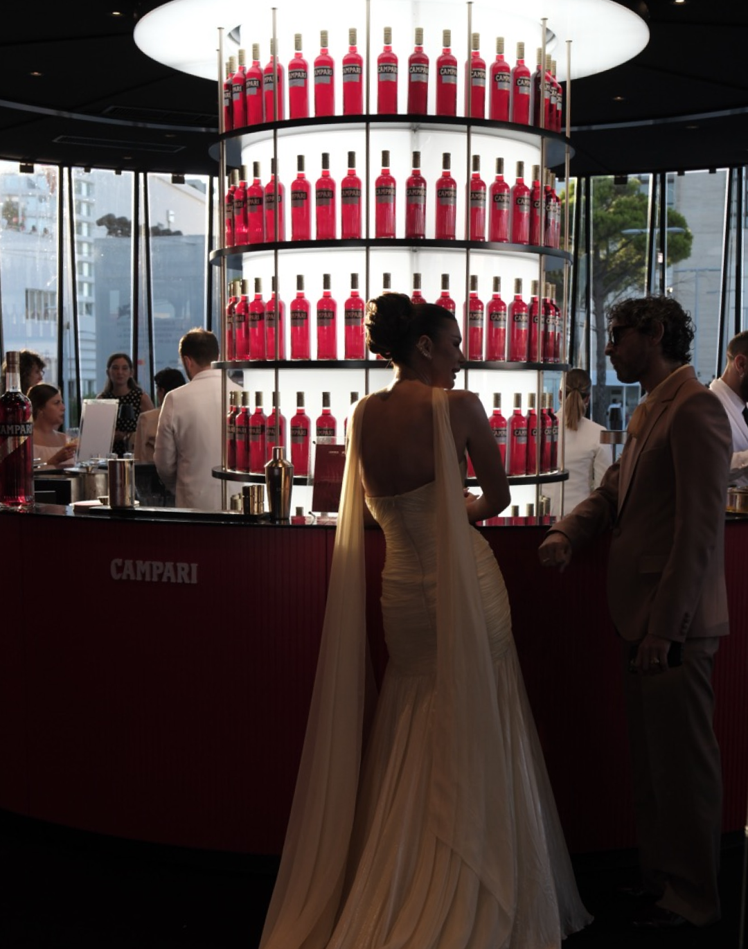 Campari becomes the centrepiece of the 82nd Venice Film Festival The Campari Lounge has become a cultural space with after parties, awards and exclusive presentations