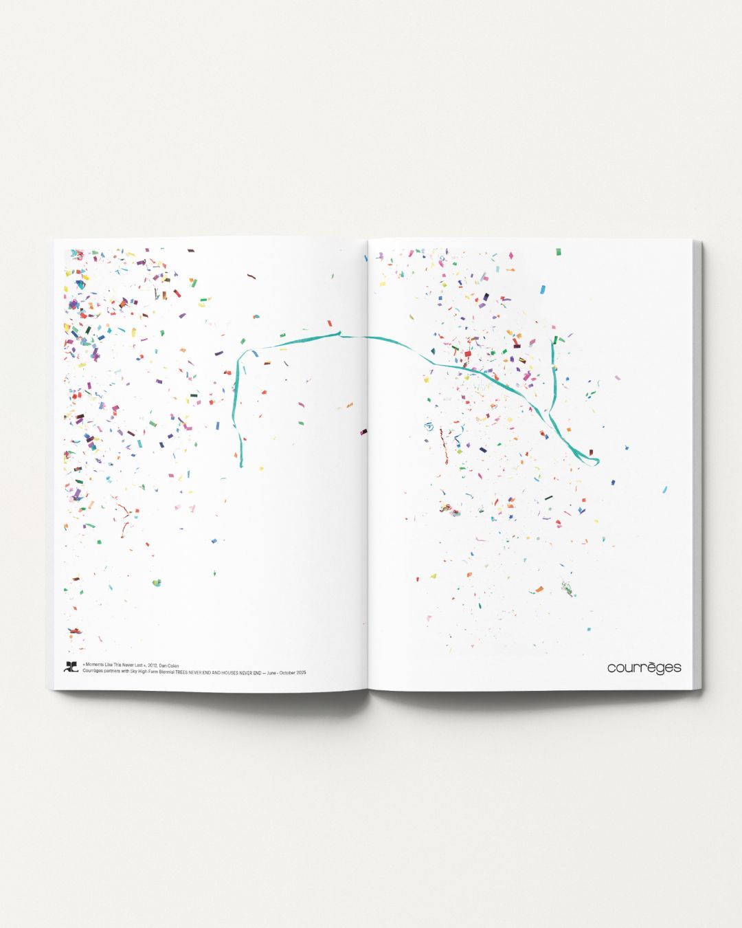 New school year, same evocative minimalism for Courrèges The French brand returns with a new colorful campaign