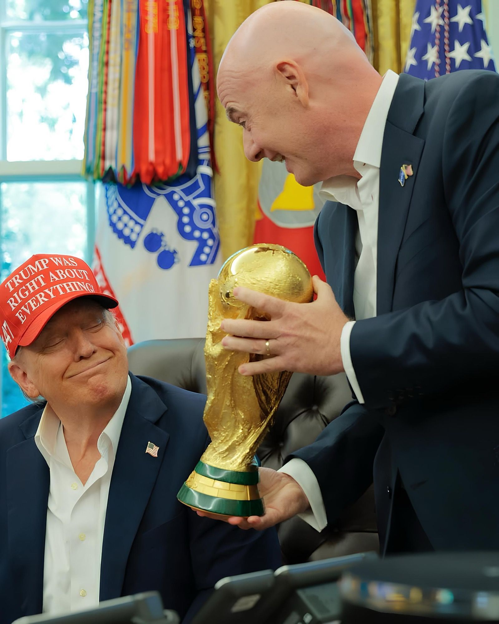 L’ombra di Donald Trump sulla FIFA World Cup 2026 Col benestare del partner-amico, Johnny Infantino