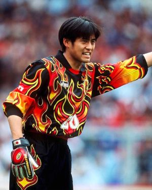 The story of Japan's goalkeeper kit at the 1998 World Cup: the