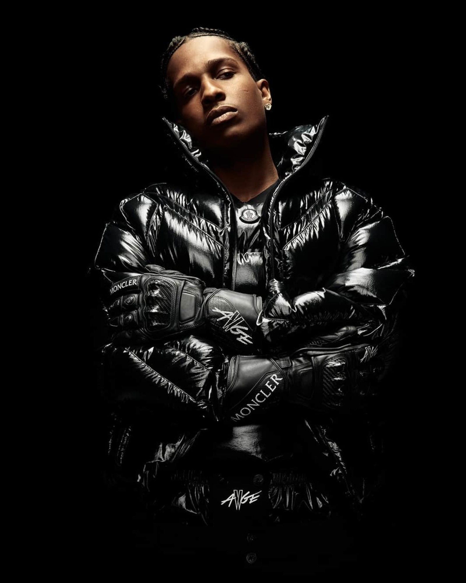 La nuova collaborazione di Moncler Genius con A$AP Rocky Il fondatore di AWGE rivoluziona il puffer jacket
