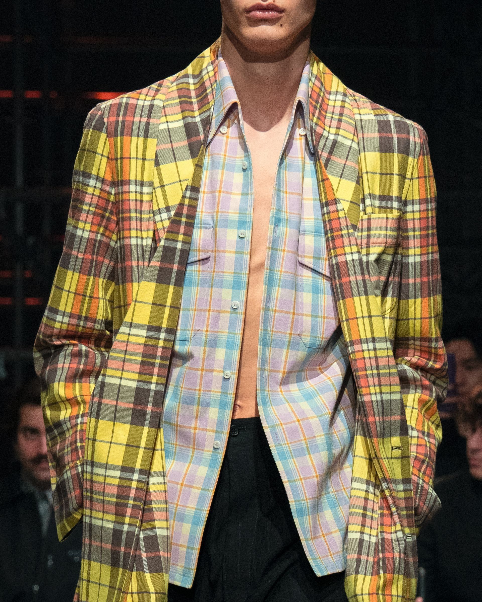 This season checks aren&apos;t just for shirts From grunge to quiet luxury, checked patterns have been a constant feature of this fashion month
