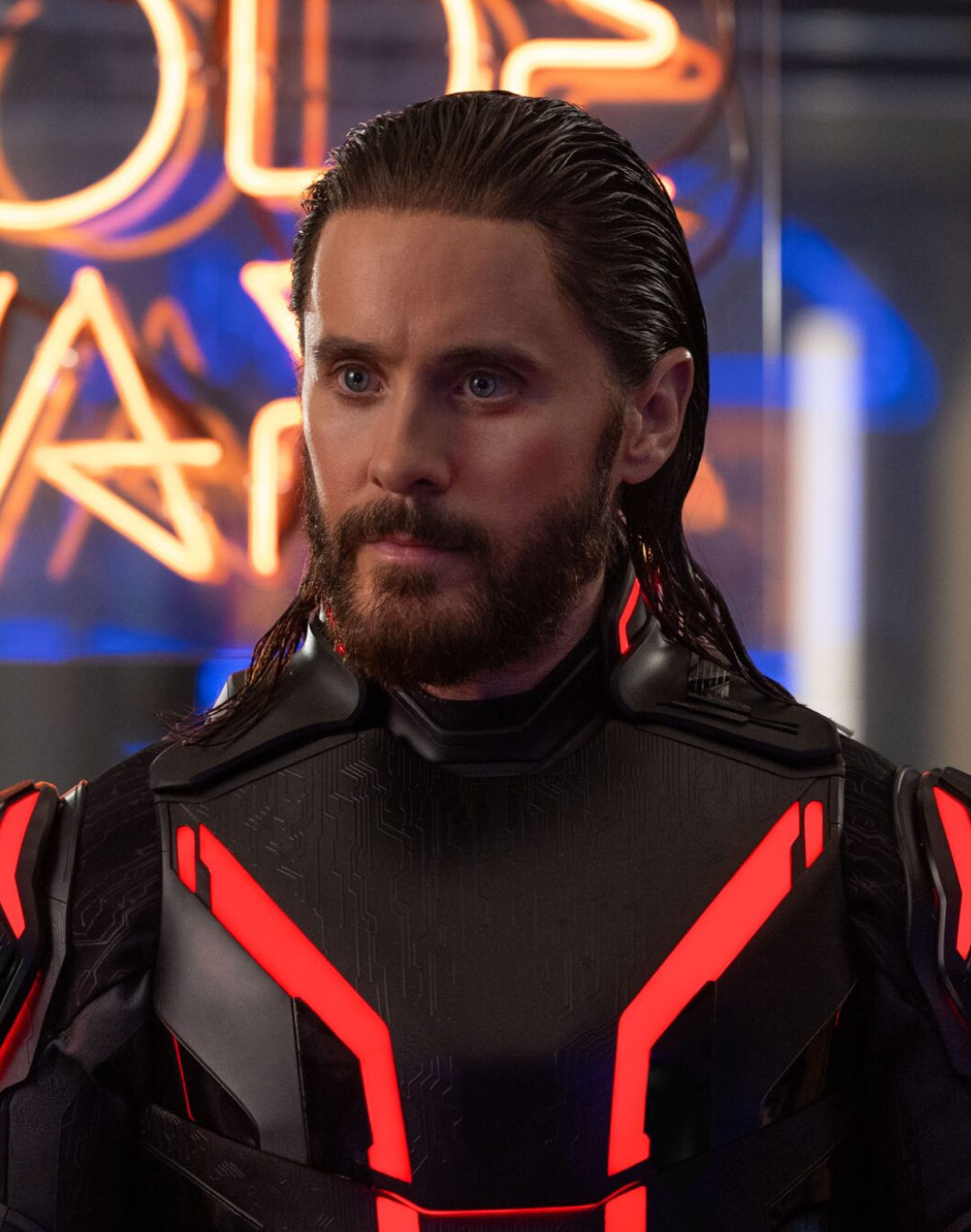 Tron is back Starring Jared Leto, Greta Lee, and Evan Peters