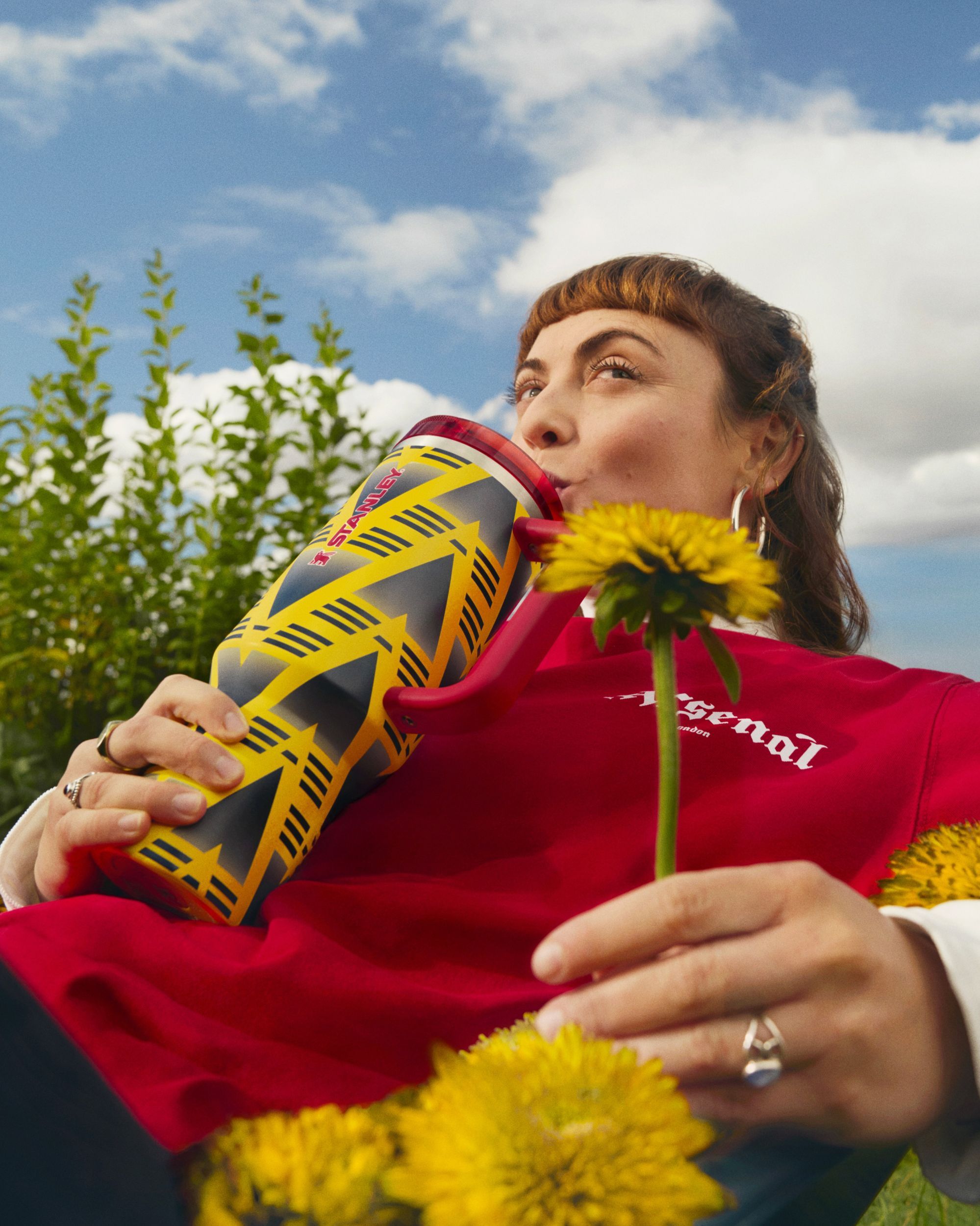 Drinking water from a football jersey How Stanley 1913 has transformed the scene