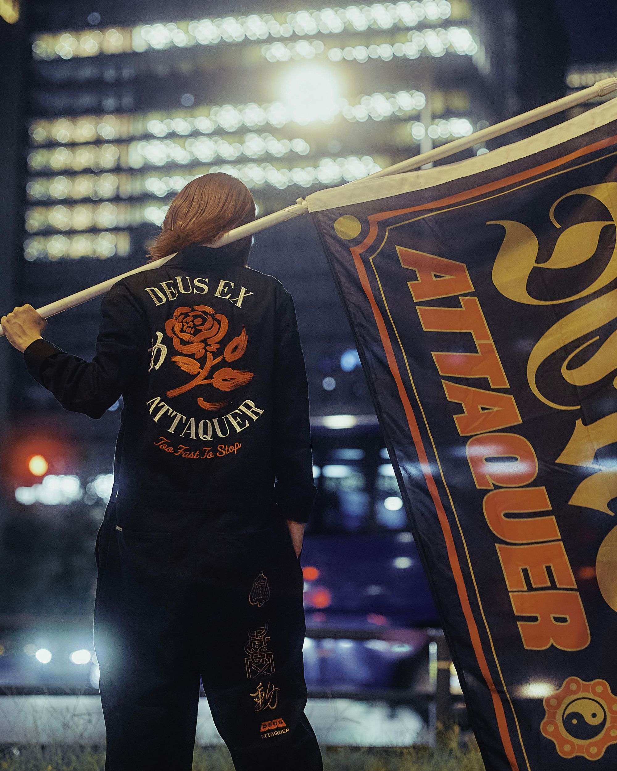 Attaquer's latest drop is in collaboration with Deus Ex Machina The lights of Tokyo exude style and personality