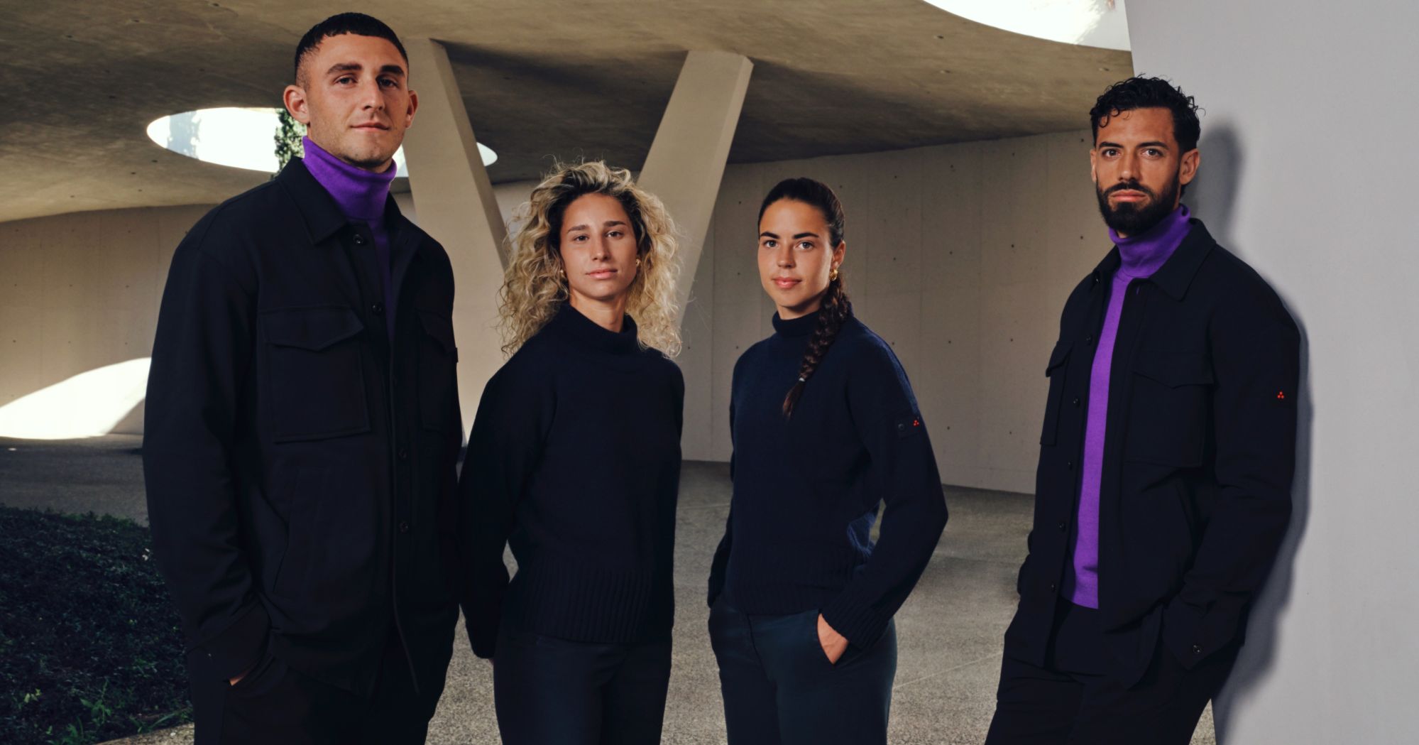 Peuterey and Football: Elegance and Style with Feyenoord and Fiorentina